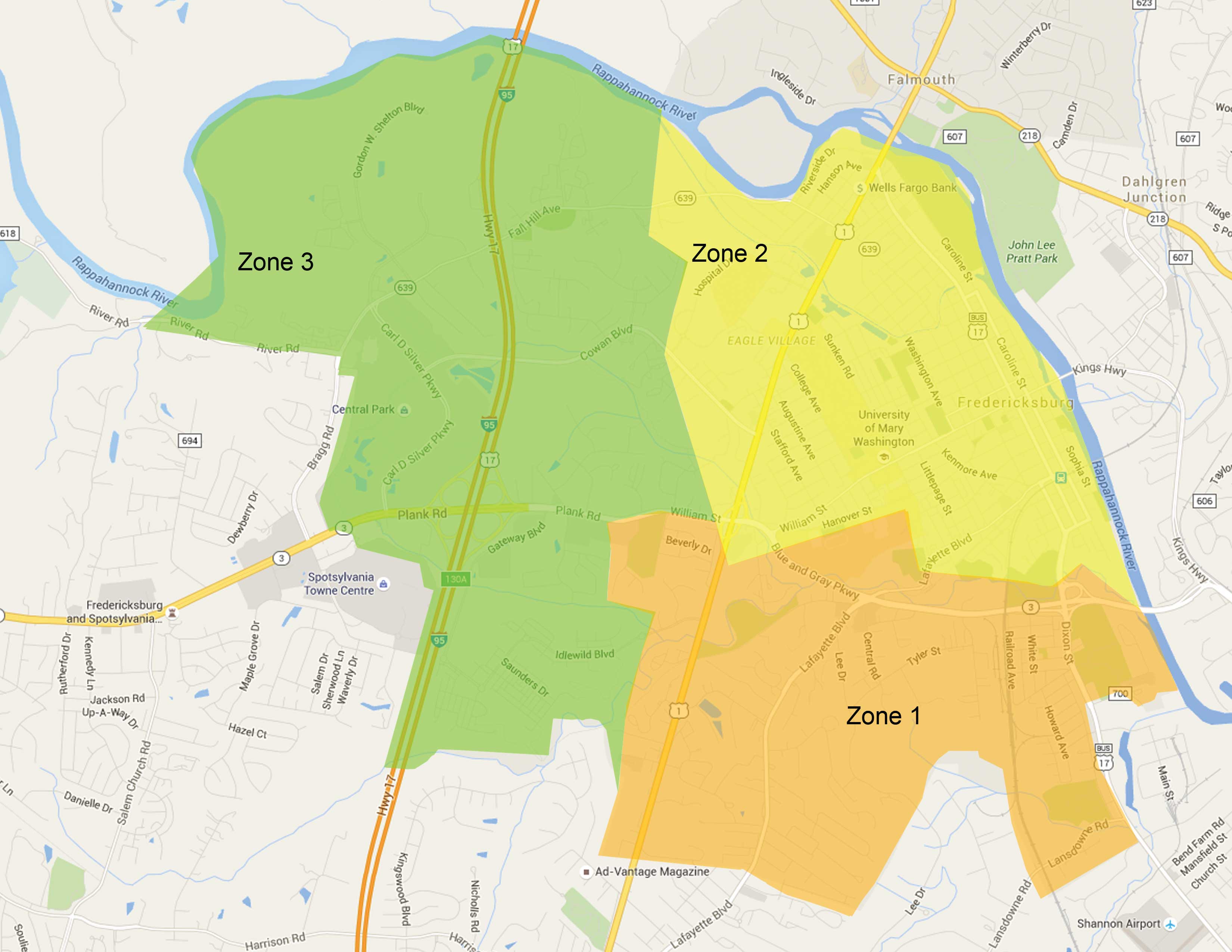 Zone Map