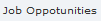 Job Oppotunities